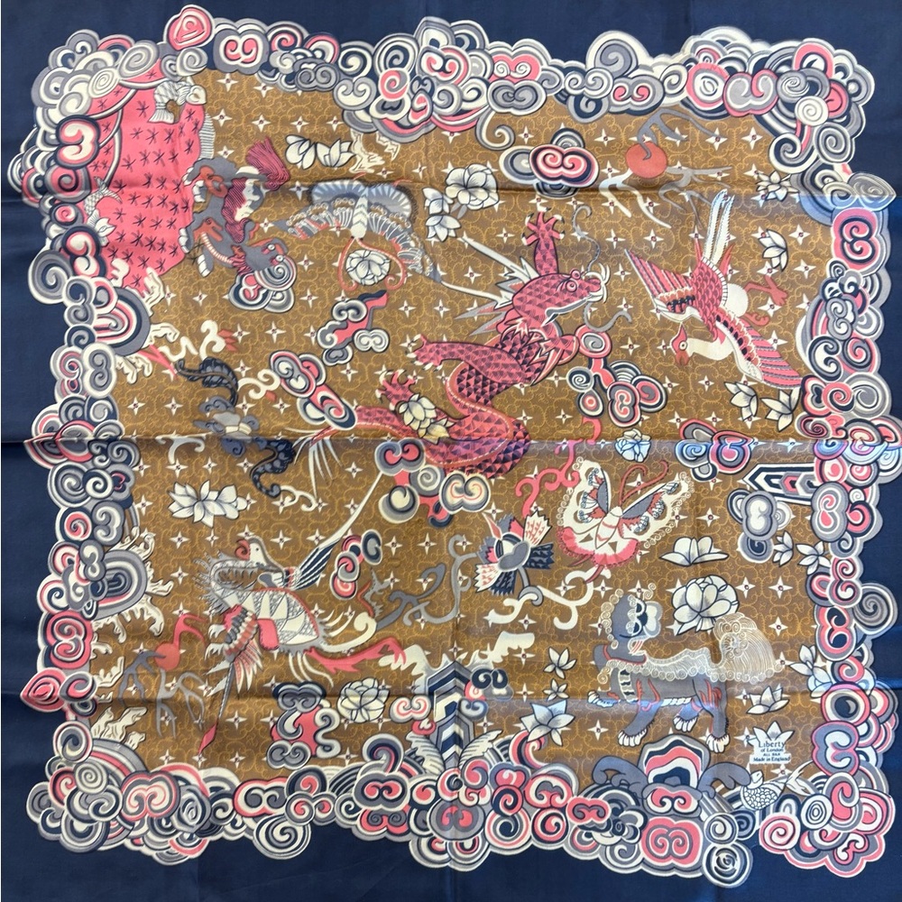 Vintage Liberty of London Silk Scarf